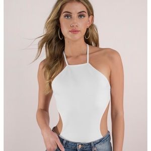 TOBI white bodysuit